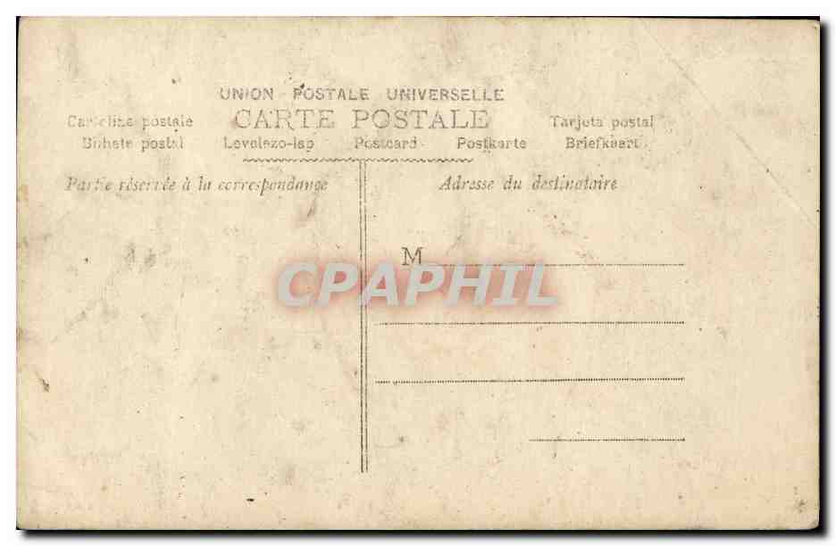 CPA Paris Musee Carnavalet Pavillon de Choiseul — Rückseite