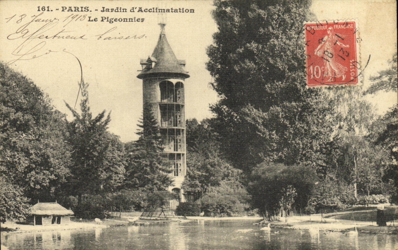 CPA Paris Jardin d Acclimatattion Le Plageonnier