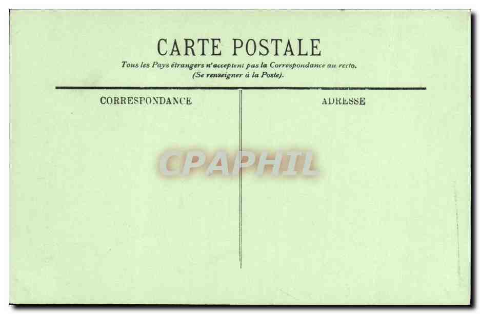 CPA Paris L Eglise Saint Sulpice — Rückseite