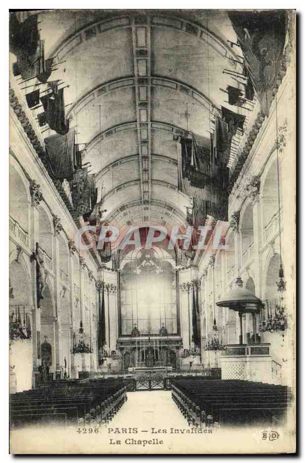CPA Paris Les Invalides La Chapelle