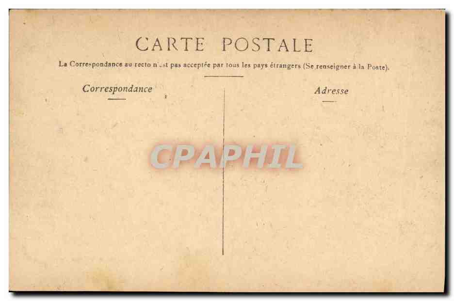 CPA Paris Le Pont Mirabeau — Rückseite