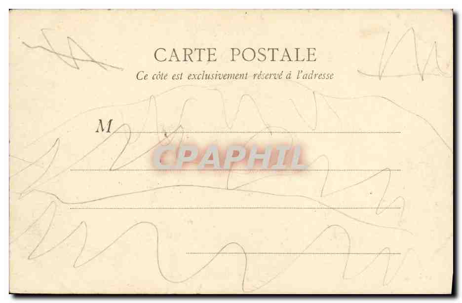 CPA Paris Le Pointe de la Cite — Rückseite