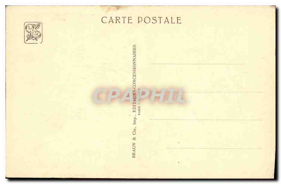 CPA Paris Exposition Coloniale Internationale 1931 Madagascar Aloals des Bucranes  — Rückseite