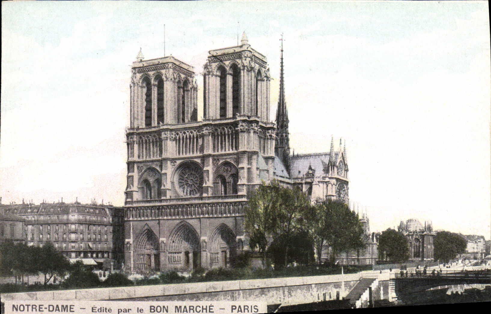 CPA Paris Notre Dame Bon Marche