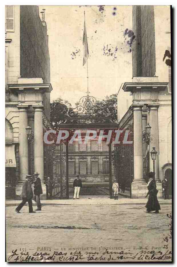 CPA Paris Le Ministere De l interieur