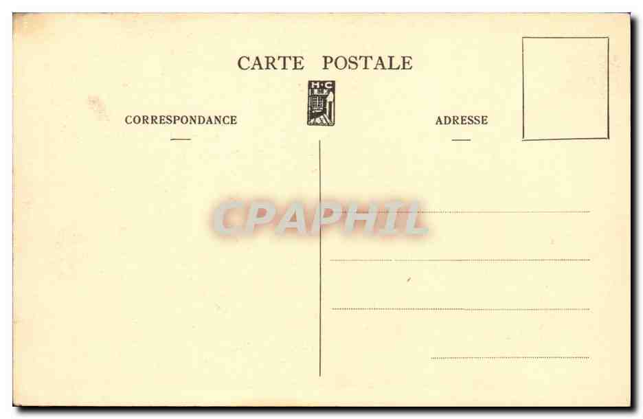 CPA Paris Hotel Lamdert — Rückseite