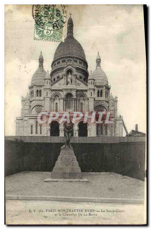 CPA Paris Montmatre Le Sacre Coeur