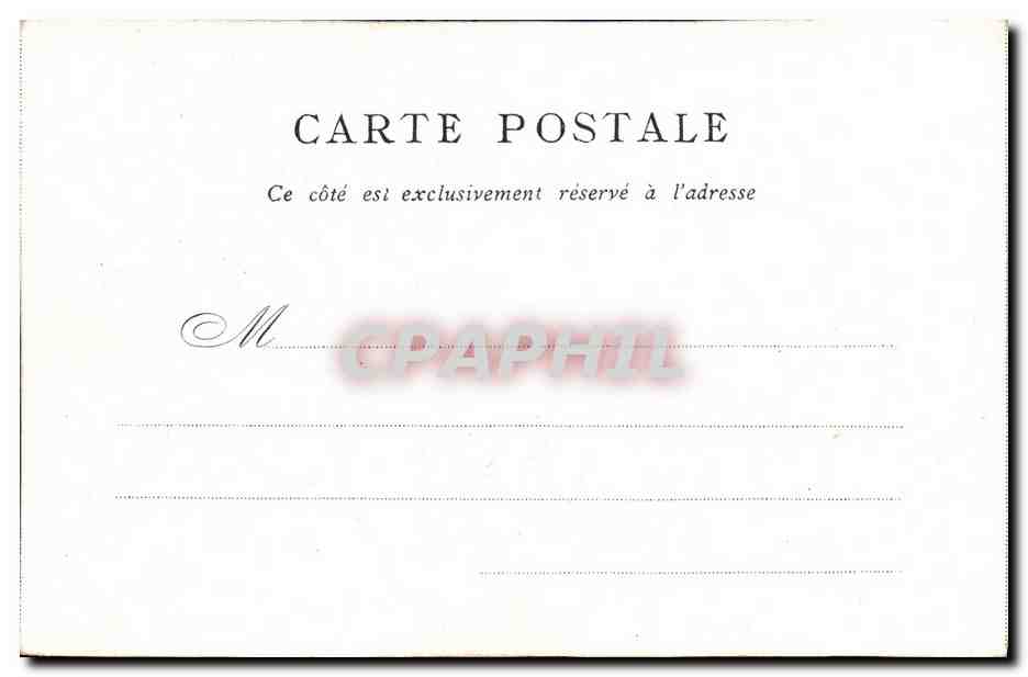 CPA Paris Hotel De Ville Bon Marche Marche aux fleurs — Verso