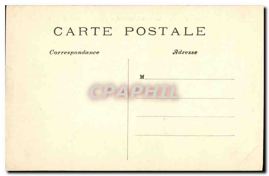CPA Paris Le Rond Point de Champs Elysees — Rückseite