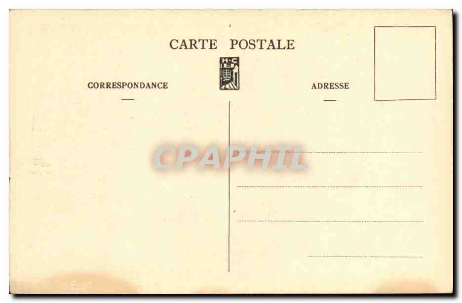 CPA Paris Hotel Colbert — Rückseite