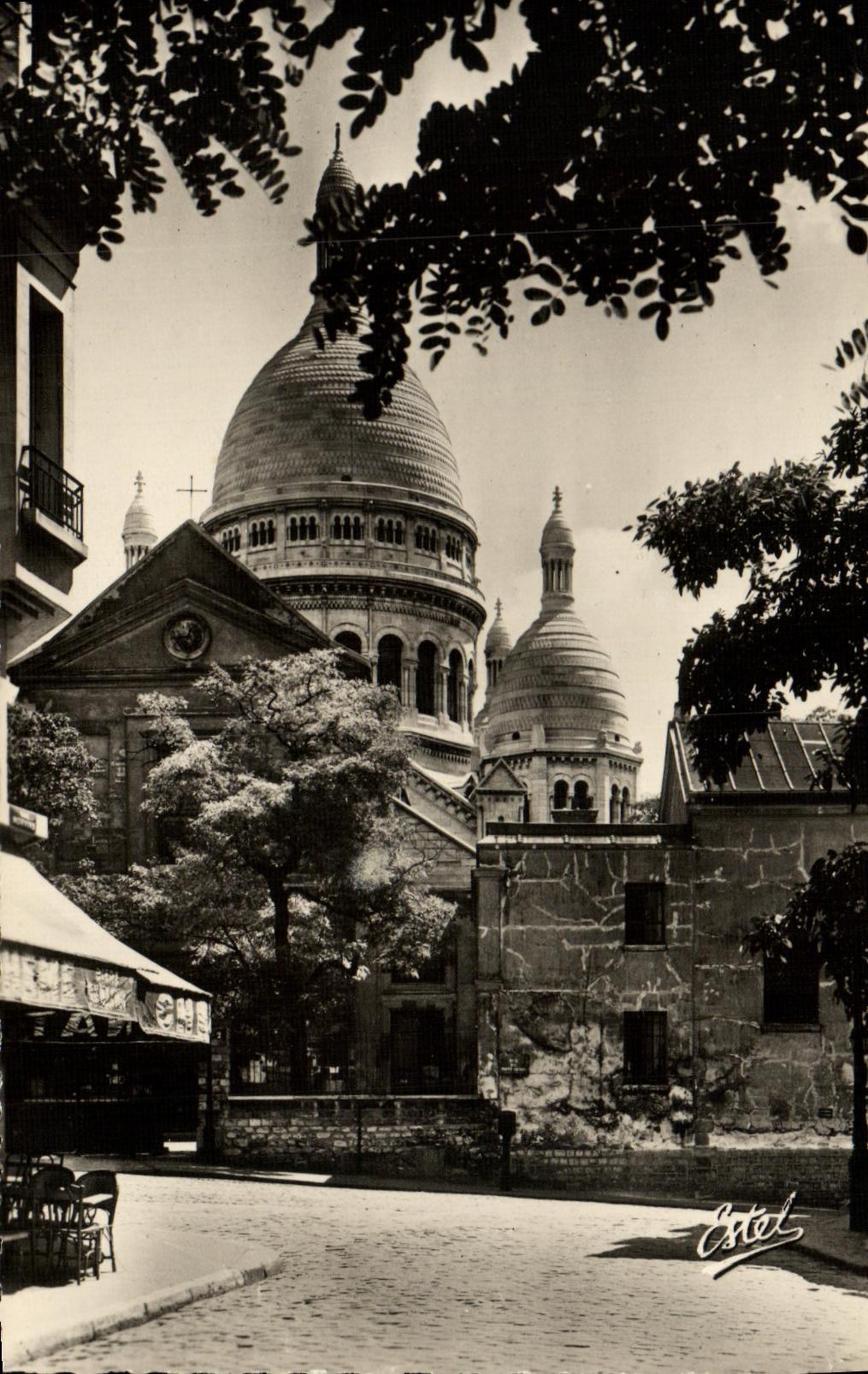 CPM Paris Sacre Coeur Montmartre