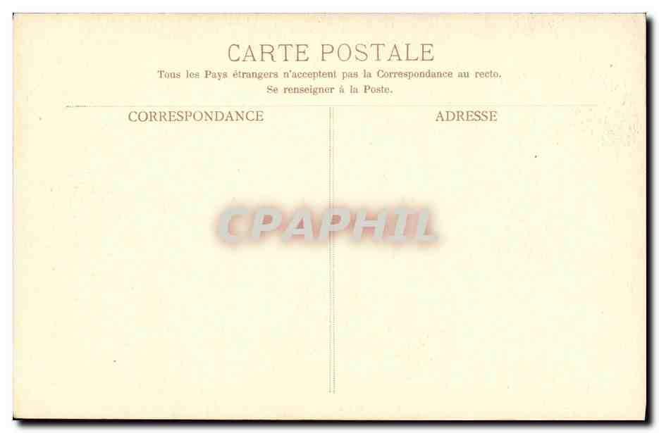 CPA Paris Musee de Cluny Lit Couvre Pieds art francais — Rückseite