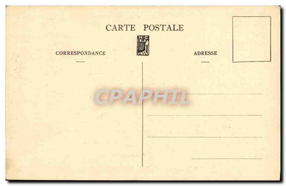 CPA Paris Hotel Lambert — Rückseite
