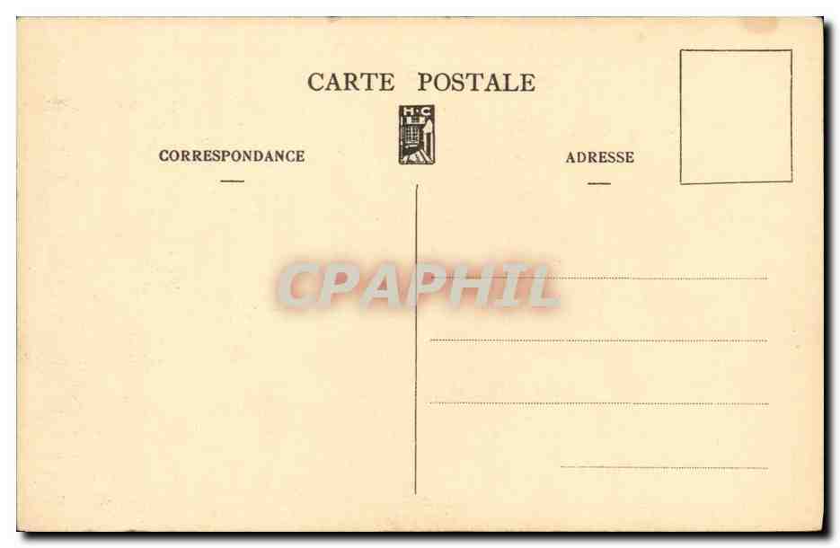 CPA Paris Hotel Colbert — Rückseite