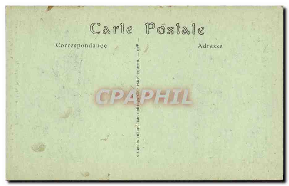 CPA Paris Musee des Arts Decoratifs Fauteuil — Rückseite