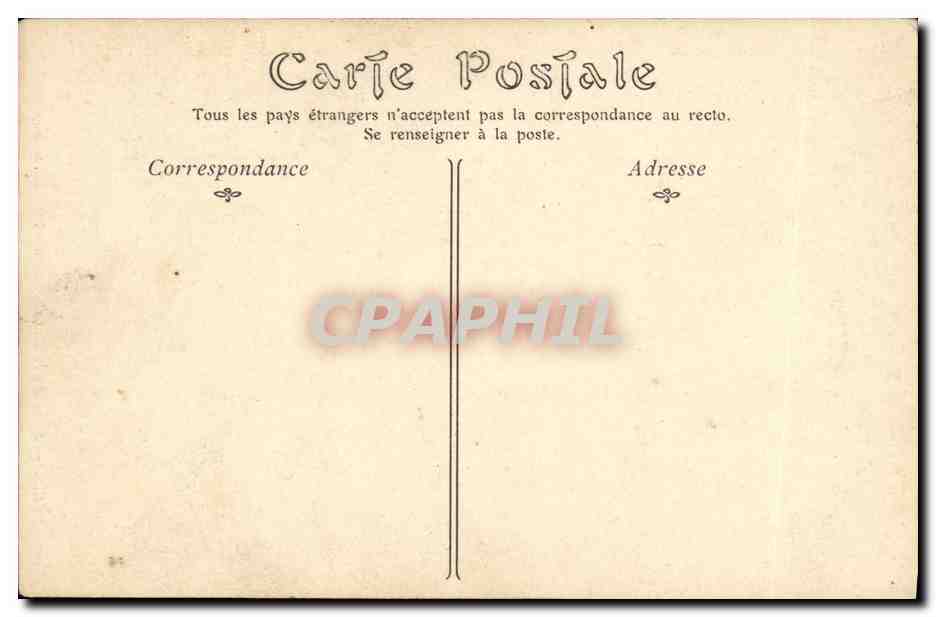 CPA Paris Hotel des Invalides Autel du Tombeau de Napoleon l — Verso
