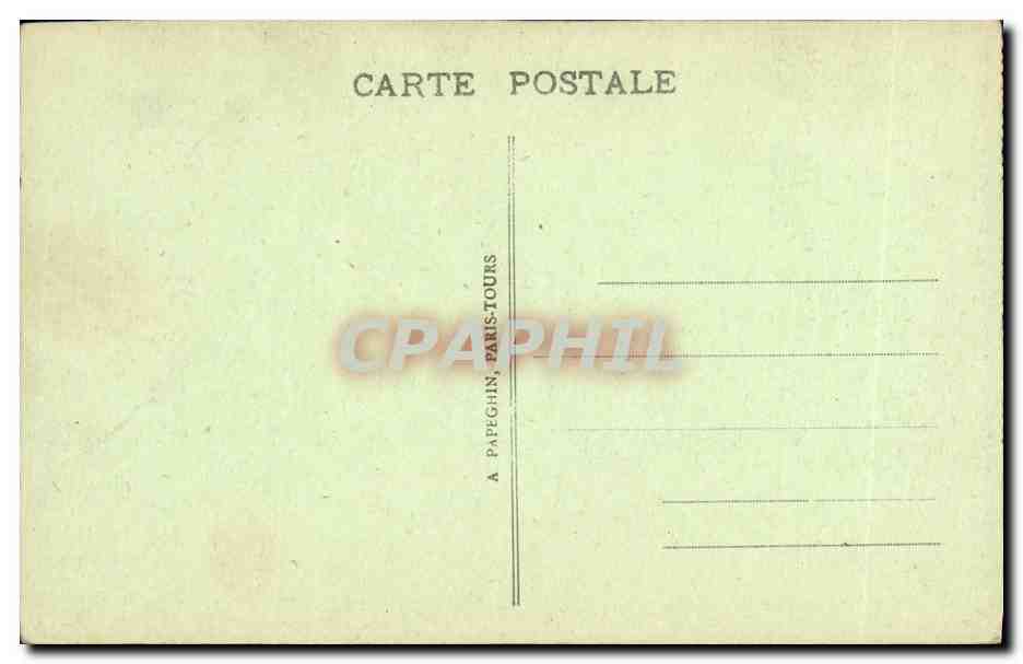 CPA Exposition Internationale des Arts Decoratifs Paris Vue de Nuit — Rückseite