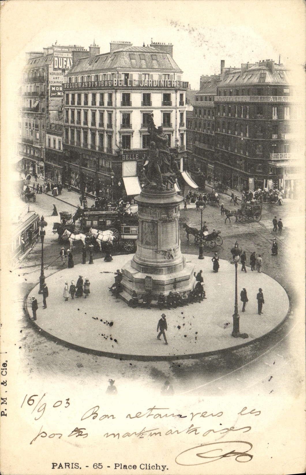 CPA Paris Place Clichy