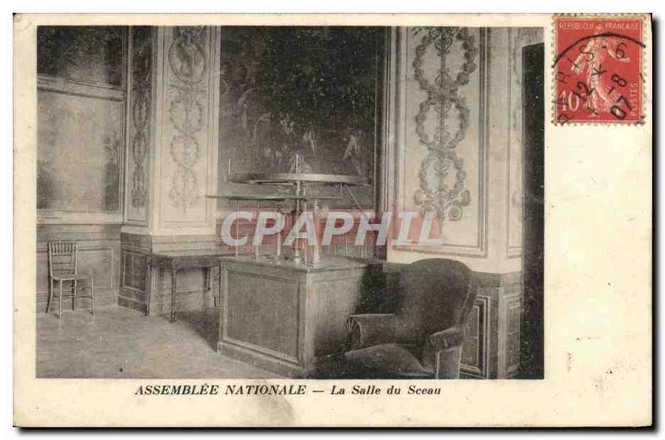 CPA Paris Assemblee Nationale la Salle du Sceau