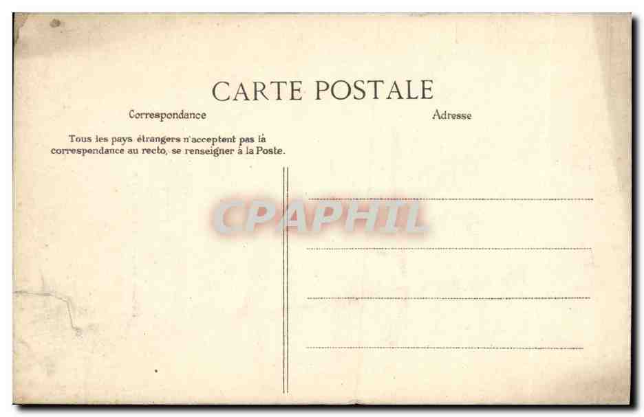 CPA Paris Luxembourg Statue de Leconte de Lisle — Verso