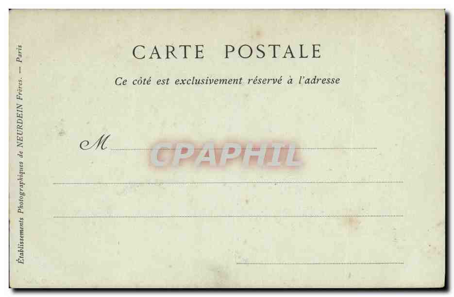 CPA Musee du Louvre La Galerie d Apollon — Rückseite