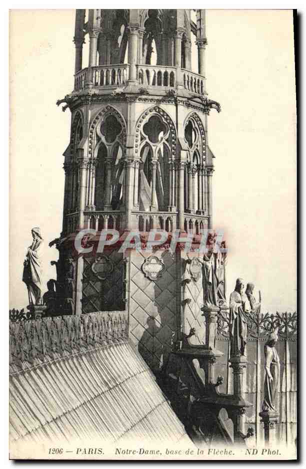 CPA Paris Notre Dame basc de la Fleche