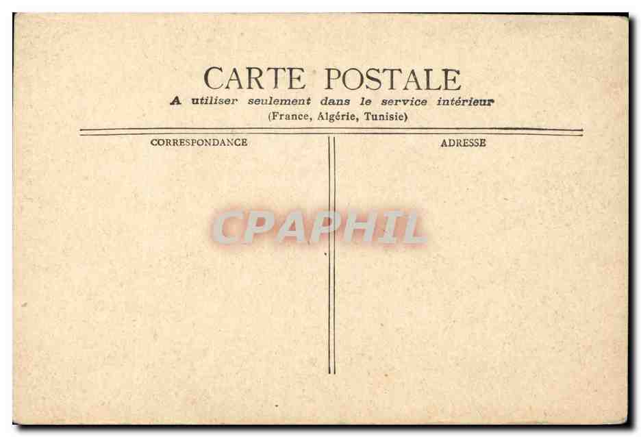 CPA Paris Eglise St Laurent — Verso