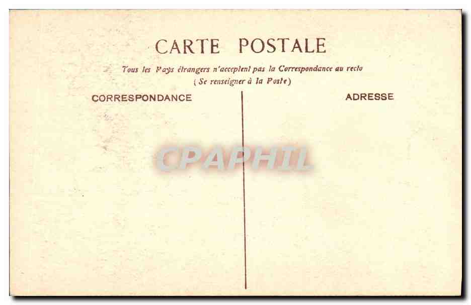 CPA Paris Musee de Cluny Petire porte d entree — Rückseite