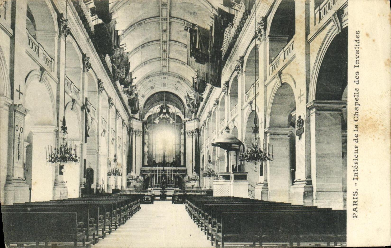 CPA Paris Interieur de la Chapelle des Invalides