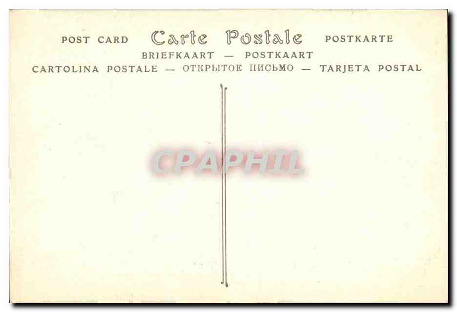 CPA Paris L Eglise Saint Paul — Verso