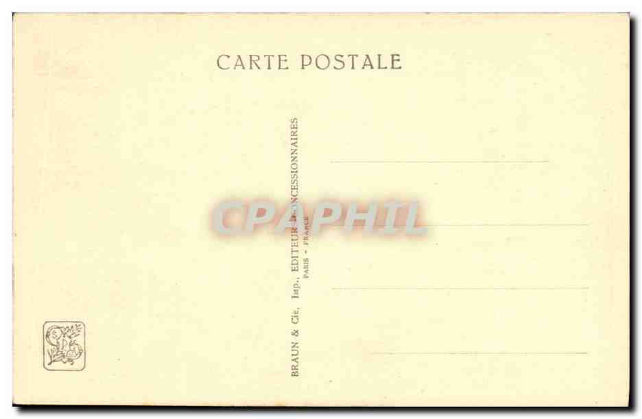 CPA Exposition Coloniale Internationale Paris 1931 Annam Pavillon de Hue — Rückseite