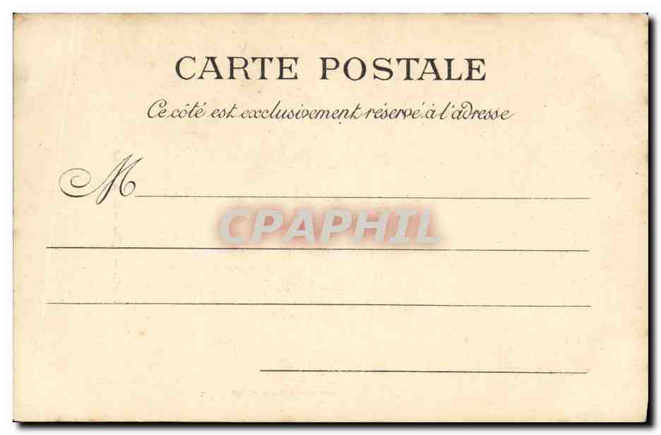 CPA Paris Eglise Saint Laurent — Rückseite