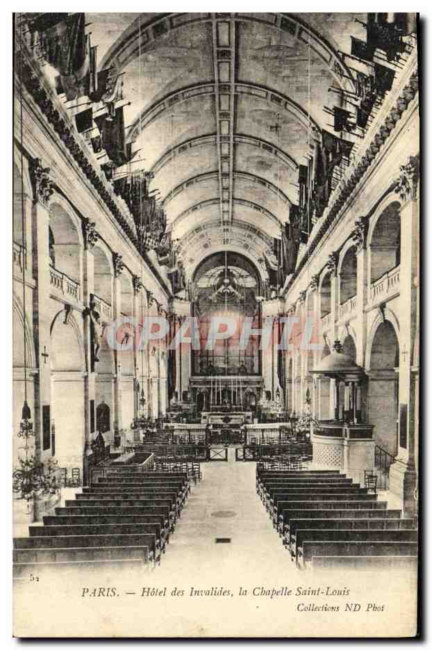 CPA Paris Hotel de Invalides la Chapelle Saint Louis