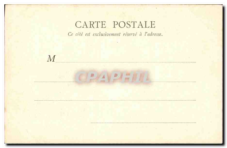 CPA Paris Fonatine Saint Michel — Rückseite