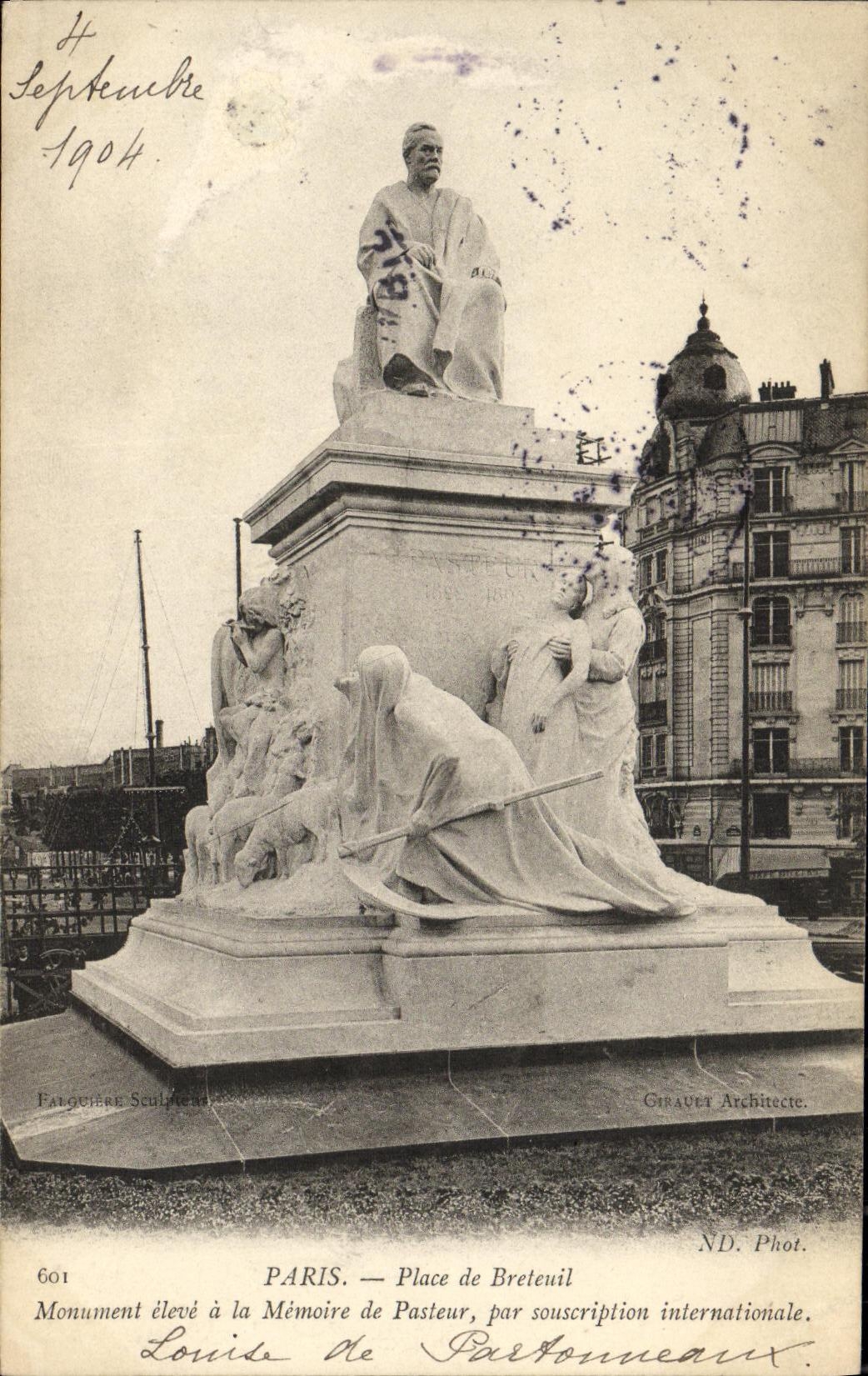 CPA Paris Place de Breteuil