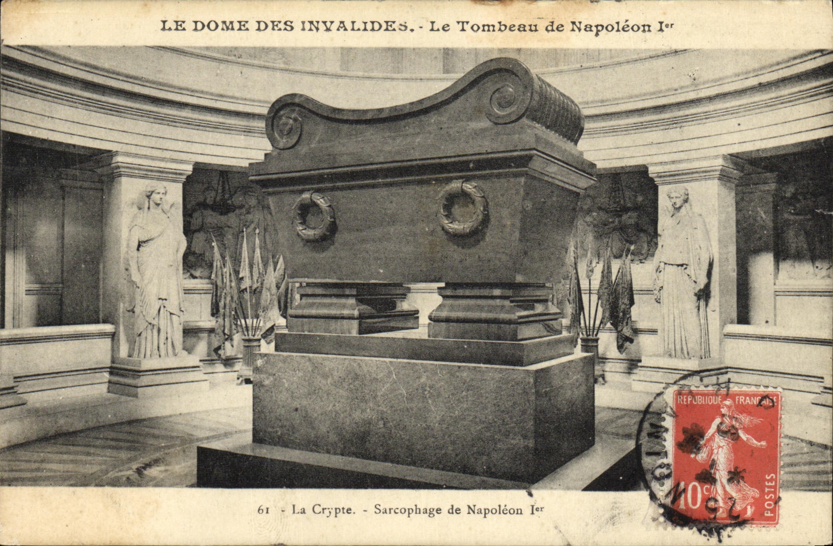 CPA Le Dome des Invalides Le Tombeau de Napoleon l er