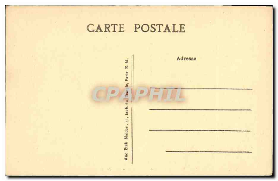 CPA Paris Boulevard Victor Hugo Musee de l Aeronautique Aviation — Rückseite