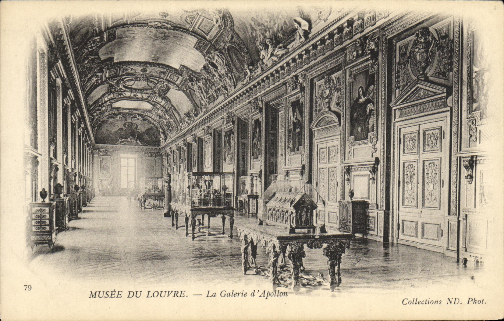 CPA Musee de Louvre La Galerie d Apollon Paris 