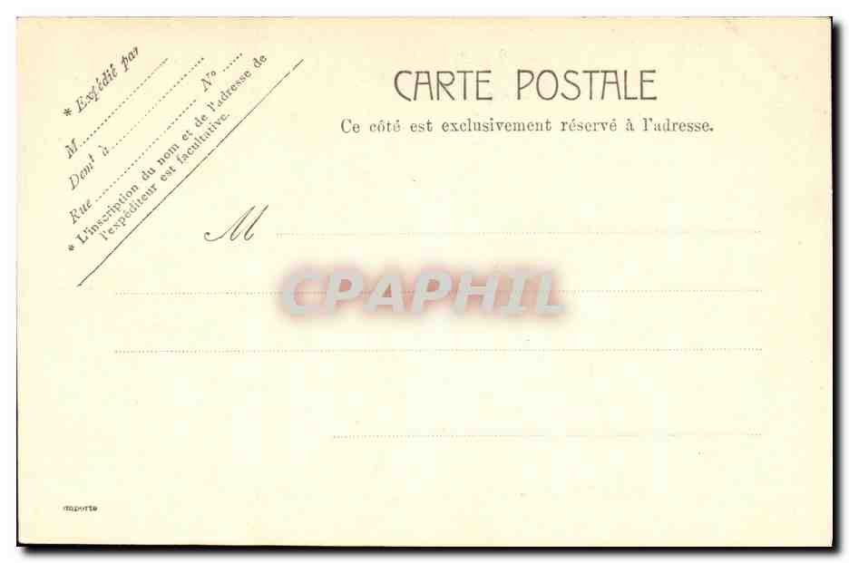 CPA Paris L Eglise St Vincent de Paul — Rückseite