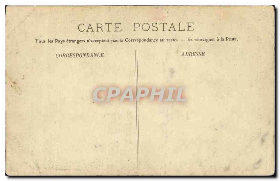 CPA Paris Eglise Saint Etieme du Mont — Rückseite