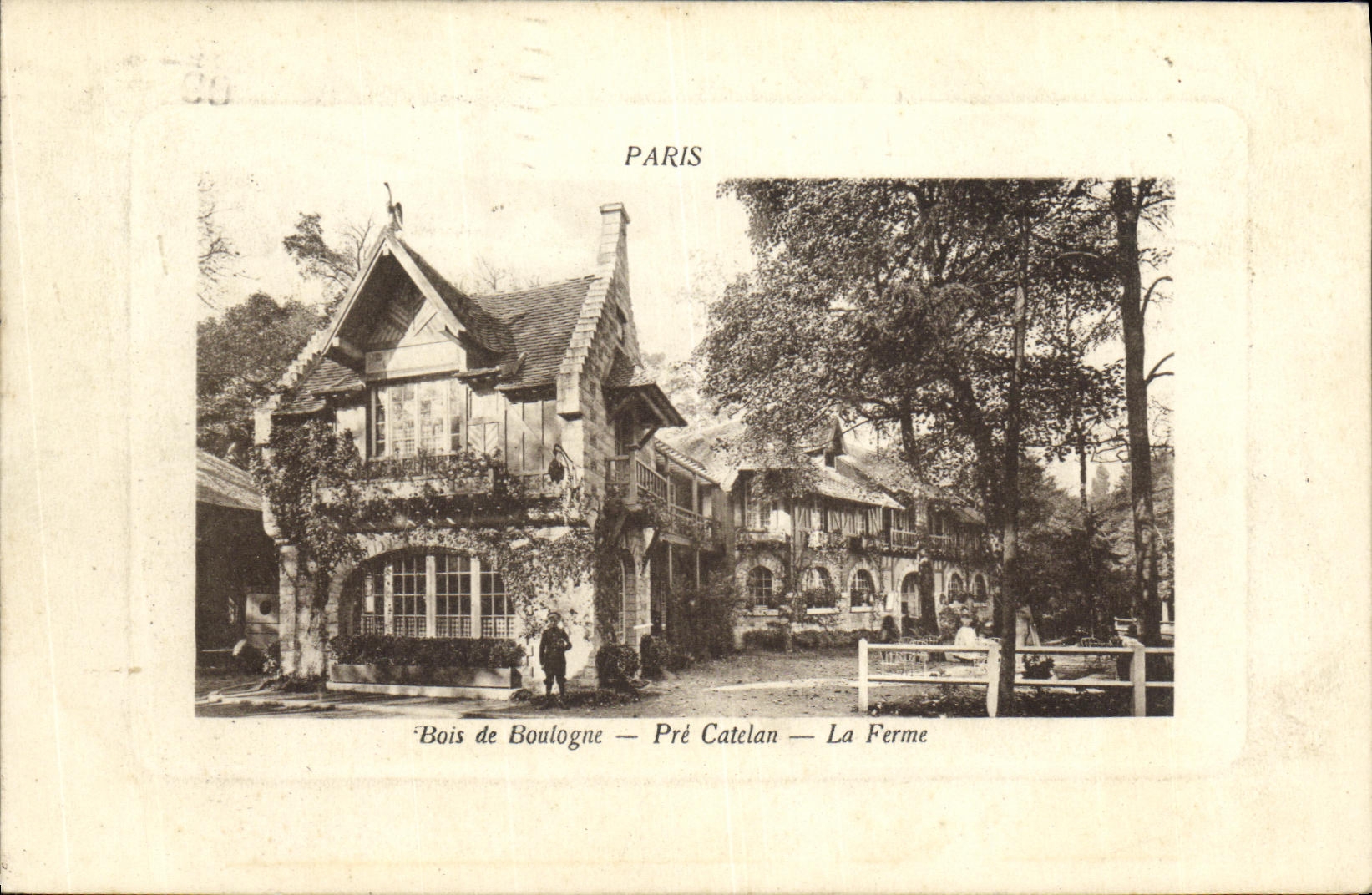 Bois de Boulogne — Pré Catelan — La Ferme — Édition 'UNIC' Paris