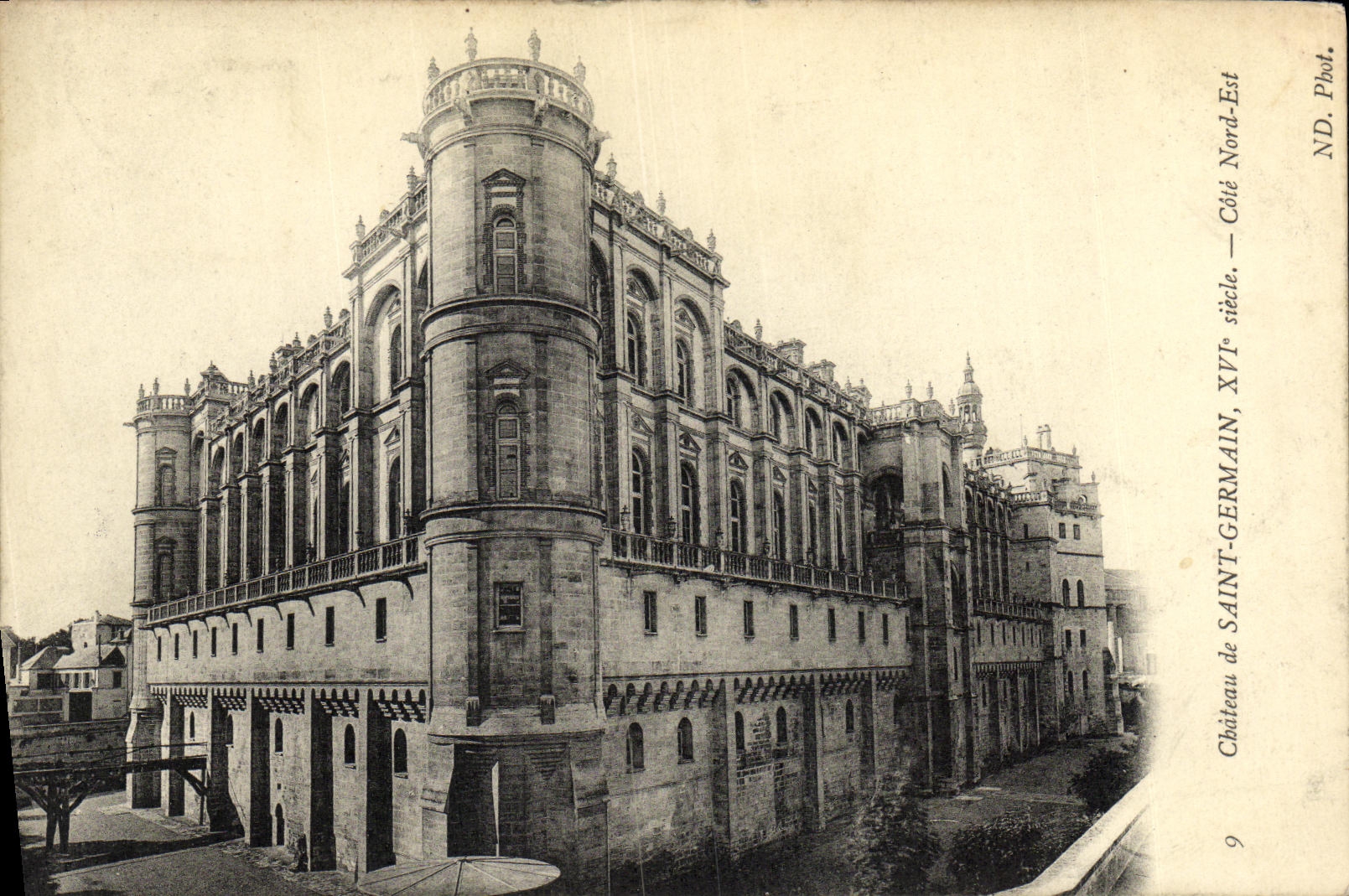 Schloss Saint-Germain — Blick von der Nordostseite — ND Fotografie