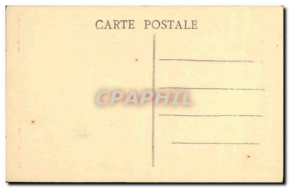 CPA Savigny sur Orge Le Parc du Chateau — Rückseite