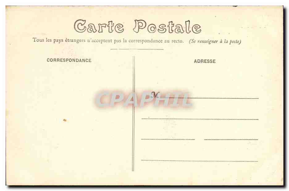 Saint-Denis. Maison d'Éducation de la Légion d'honneur. Préau — Pierre Petit, phot. — Rückseite