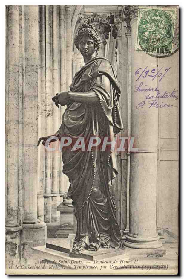 Abbaye de Saint-Denis — Tombeau de Henri II et de Catherine de Médicis, par Geyrmain Pilon (1551-1589)