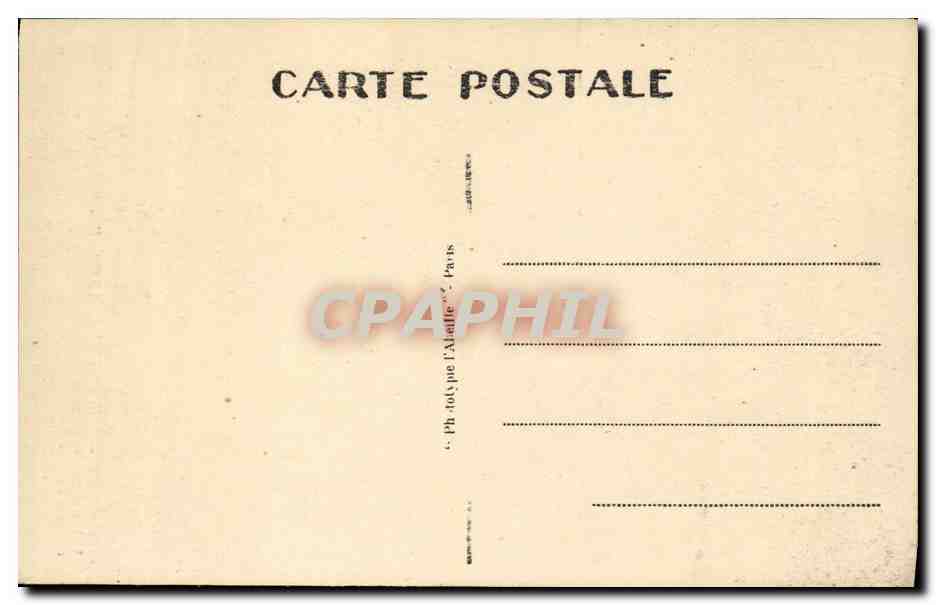 CPA Saint Ouen L Aumone L Eglise Vierge Ouvrante Formant Tryptyque — Rückseite