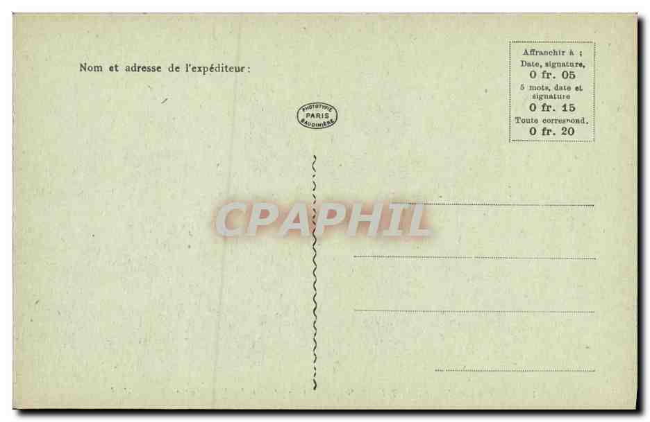 Abbaye de Saint-Denis — La Crypte de la Basilique — J. F. — n°18 — Reverso