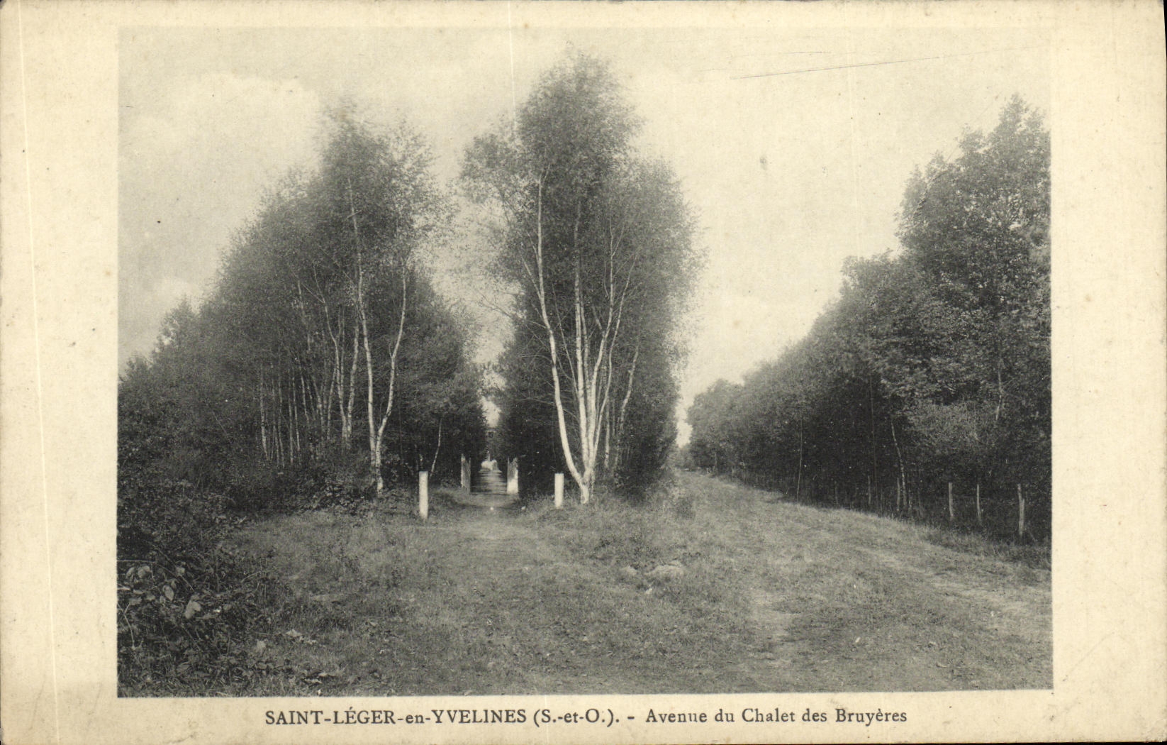 Saint-Léger-en-Yvelines (S.-et-O.) — Avenue du Chalet des Bruyères