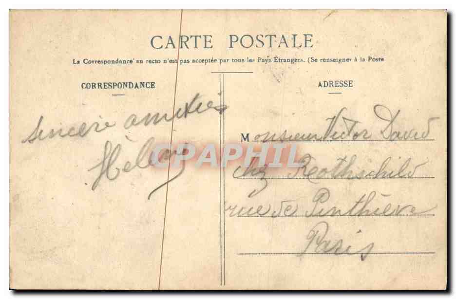 CPA Saint Maurice Le petit bras de la Marne — Back