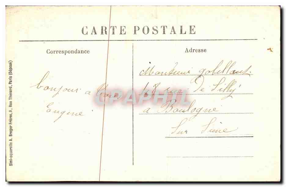 CPA Saint Maurice Asile National des Convalescents Refectoire TOP — Back